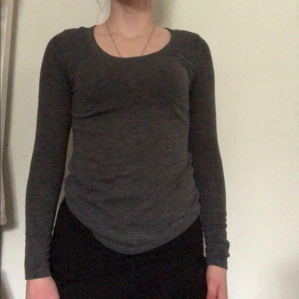 Grey long sleeve